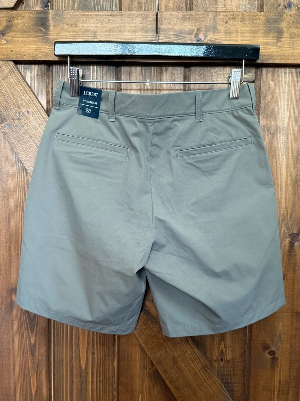 NWT J.Crew Tech Shorts Olive 7
